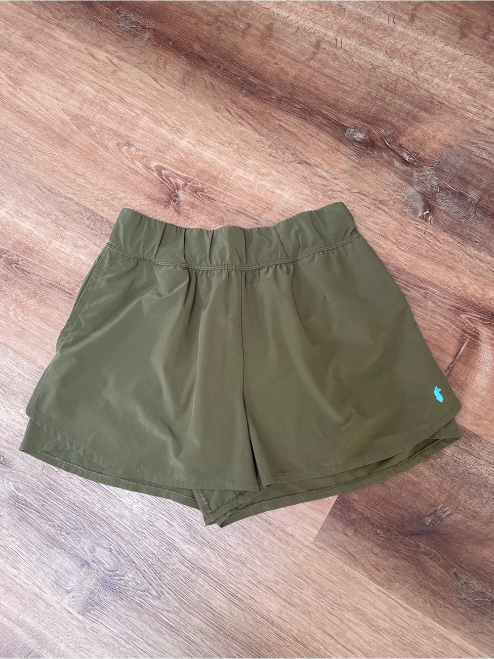 Cotopaxi Womens Pull On Shorts Small Green Outdoor Hiking Breathable Pockets